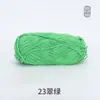 Xuefeier Algodão Penteado de Bebê 5 Fios Leite DIY Bola de Lã Grossa Material para Crochê Feito à Mão Bolsa Fio de Algodão