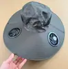 Chapéu com Aba Larga e Ventilador Solar Transfronteiriço Chapéu de Sol para Uso Externo Masculino Chapéu de Sol de Verão Chapéu de Pescador para Montanhismo