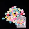 Múltiples Tipos de Lentejuelas, Brillantina de Colores de Forma Irregular, Accesorios Decorativos con Pegamento Multicolores, Polvo de Brillantina Láser de Estrella de Cinco Puntas para Manualidades