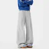 Pantalones Deportivos Americanos Desestructurados Holgados para Hombre Otoño 2026 - Tejido de Felpa Cepillada de 320g con Tacto Premium