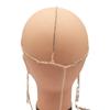 Moda transfronteiriça Full Diamond Tassel cadeia de cabelo Europeu e Americano Nightclub Bar Shining Rhinestone acessórios para o cabelo cadeia de cabelo