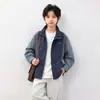 Chaqueta para Niños Estilo Primavera y Otoño para Niños Medianos y Mayores Chaqueta Cortavientos 2026 Nueva Genial Atractiva Chaqueta Estilo Calle para Niños Top
