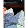 Shorts Casuais Masculinos Xadrez de Gaze Bolha Tendência de Verão, Modernos e Versáteis, Estilo Combinando para Casais, Shorts de Cinco Pontos Soltos e Respiráveis