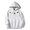 Sudadera con capucha vintage americana para hombre, nueva marca de moda otoño e invierno 2022, estampado de gato, sudadera pullover casual holgada