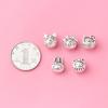 Plata 999 plata esterlina Sanrio kulomi con cuentas con cuentas hecho a mano diy accesorios accesorios pulsera trenzada pulsera joyería