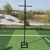 Nuevos Accesorios para Bodas Soporte de Hierro Fondo de Tablero KT Poste Telescópico Decoración de Boda Soporte de Exhibición de Tela Colgante para Exteriores
