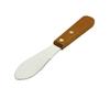 Cuchillo de mantequilla con mango de madera creativo, cuchillo de comida occidental con dientes, cuchillo para queso, cuchillo para mermelada, cuchillo para mantequilla, herramientas para hornear