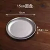 Conjunto de Talheres Vintage de Aço Inoxidável com Tigelas, Pratos, Copos, Hashis, Colheres, Bandejas Retangulares e Pratos de Condimento para Restaurante de Churrasco