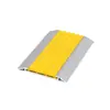 Tiras Antideslizantes para Escaleras de Aleación de Aluminio Tiras Planas para Peldaños de Jardín de Infancia Protectores de Esquina para Peldaños Planos Recubrimiento de Bordes Metálicos