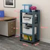 Estante de Armazenamento para Impressora de Escritório, Suporte para Copiadora, Estante de Armazenamento Multicamadas para Mesa, Estante de Armazenamento Multifuncional Doméstico