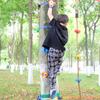 Equipo de entrenamiento físico del sistema sensorial pared de escalada en roca equipo de escalada para el hogar para niños escalada en roca para niños artefacto para ejercicio al aire libre