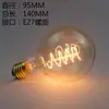 Lâmpada de Edison E27 Lâmpada de Filamento de Seda de Carbono Lâmpada Retrô Lâmpada de Filamento de Tungstênio Lâmpada Decorativa para Bar e Vitrine Atacado
