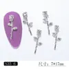 Lz Joias para Nail Art Diamante Novo Estilo Celebridade da Internet Estilo Quente Laço Super Brilhante Pérola de Luxo Anel Estilo Corte Corrente Broca