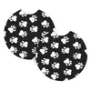 Alfombrilla para Taza de Coche Transfronteriza Jit Hecha de Material de Buceo con Impresión en Relieve de Café, Alfombrilla para Taza de Coche con Aislamiento por Transferencia de Calor, 2 Piezas