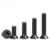 Tornillos de Acero Inoxidable 316 Negros Avellanados/Plana Interior Torx Antirrobo Antimanipulación M3M4M5M6M8