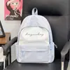 Nova Bolsa de Ombro Duplo Fresca Grande Capacidade Alta Aparência Mochila Casual Estudante Ensino Fundamental Médio Universitário Mochila de Viagem para a Escola