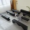 Banco de Entrada de Madera Maciza Estilo Wabi-Sabi Francés Banco para Cambiar Zapatos Banco al Pie de la Cama Banco Sofá Silla Retro para Recepción de Casa