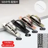 Puxador de prata para tatami, puxador de gaveta oculto, invisível, embutido ou de superfície, redondo, giratório, estilo de luxo leve, com mola