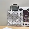 Bolsa Feminina Original Life Limited Bolsa Romboidal Geométrica Bolsa de Mão Seis-Xadrez Bolsa de Ombro Fashion Bolsa Tote Feminina Versátil
