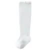 Calcetines de Algodón Finos de Verano para Bebés de 2026, Calcetines Largos de Malla Transpirable para Niños, Puño Suelto que No Aprieta las Piernas, Antimosquitos