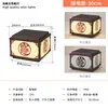 Lámpara de Cabeza de Columna Estilo Chino Nuevo para Patio de Villa, Impermeable para Valla Exterior, Columna de Pared para Paisajismo, Iluminación Solar LED para Exteriores