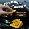 Placa de Matrícula Temporal Estilo Teléfono Vintage para Coche, Placa de Matrícula Retro para Mudanza de Coche, Soporte para Número de Teléfono de Vehículo