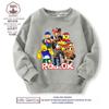 Roblox Ropa Roblox Sudaderas para Niños Otoño Nuevo Chaquetas de Dibujos Animados para Niños Tops Sueltos Tendencia Primavera y Otoño