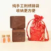 Producción Personalizada de Recuerdos de Cabello Fetal y Dientes de Leche Cabello Fetal Vientre de Conejo Cordón Umbilical de Bebé Recién Nacido Caja de Colección de Madera