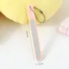 Lima de Uñas de Color Caramelo Simple, Lima Pulidora y Buffer para Mujeres, Removedor de Cutícula y Lima de Cuidado de Uñas para Uso en Casa