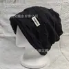 Touca estilosa e da moda, de alta qualidade, para outono e inverno, com design rasgado, essencial para fotografia de rua, chapéu casual slouchy para mulheres.