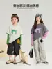 Pudding Haru Ropa Infantil Camiseta 2026 Verano Nuevo Estilo Camiseta Infantil de Manga Larga Algodón con Sensación de Hielo Camiseta Falsa de Dos Piezas para Niñas