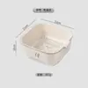 Cesta escurridora de cocina personalizada, Lavabo de doble capa de alta calidad para lavar verduras, Herramienta multifuncional para lavar frutas y verduras