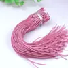 72# Nudo chino tejido a mano anillo de tracción falso colgante DIY pulsera collar anillo de tracción en espiral accesorios de joyería al por mayor