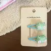 Novos Presilhas de Cabelo Florais e de Animais Estilo Coreano para Crianças, Grampos, Presilhas Laterais, Presilhas para Franja