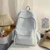 Mochila Dulce para Mujer en Colores Macaron, Bolso Escolar para Campus, Estilo Coreano, Diseño de Nicho, Mochila Versátil con Lazo para Salidas