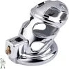 Masculino metal castidade bloqueio restrição atraso pênis cb aço inoxidável masturbação gaiola pênis bloqueio brinquedos sexuais alternativos