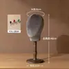Maniquí de Cabeza para Peluca Soporte de Exhibición de Sombreros de Espuma Perchero para Bufandas Soporte para Sombreros Perchero para Bufandas Tienda de Ropa para Mujer Maniquí de Cabeza con Pines
