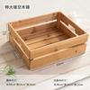 Compartimento Grande Bandeja Rectangular de Madera para Almacenamiento de Escritorio Organizador de Varios Caja Decorativa de Madera Retro Juego de Cinco Piezas