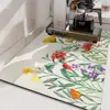 Máquina de Café de Lujo Ligero Transfronteriza Tapete Drenante para Encimera de Cocina Absorbente de Agua Mesa de Lavado Antideslizante Aislamiento Térmico Tapete para Tazón Tapete Absorbente de Barro