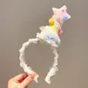 Faixa de Cabelo de Pelúcia com Laço Parque de Diversões Mickey Mouse Bolinhas Headwear Faixa de Orelhas de Coelho Acessórios de Cabelo para Adultos e Crianças para Mulheres