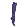 Bestseller transfronterizo 168N calcetines de compresión deportivos para mujer, calcetines de compresión largos elásticos de alta presión para correr y ciclismo, calcetines de compresión para pantorrillas