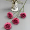Flor Artificial Rosa Burbuja de 4 Cabezas de Tallo Cruzado para Arreglo de Escena, Decoración Realista de Alta Gama, Flor de Boda, Flor de Rosa