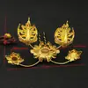 Joyas Yingyi DIY Estilo Restauración Estilo Dinastía Ming Muguete Pasador de Pelo Doble Cara Estilo Antiguo Pasador de Pelo Hanfu Materiales