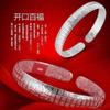 Pulsera de mujer con temperamento de moda Joker de Yachuang Jewelry, pulsera Baifuzi con apertura, fabricantes de joyas al por mayor