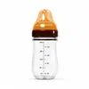 Biberón de Vidrio para Bebé de 160 ml Recién Nacido Infantil Diámetro Ancho Anticólico Biberón Antiahogo para Bebés Mayores de 6 Meses