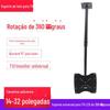 Forneça cabide telescópico giratório universal para TV de 14-32 polegadas, cabide de teto para parede de TV LCD