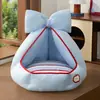 Nido de Gato de Invierno, Adecuado para Todas las Estaciones, Semicerrado, Casa para Mascotas Segura y Protegida, Villa, Casa para Perros, Colchoneta para Dormir, Venta al por Mayor Transfronteriza
