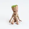 Base Venda Direta Madeira Brasileira Hidropônico Madeira da Sorte Planta Verde de Mesa Pote Cultura em Água Mesa de Escritório Interna Presente Popular