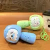 Llavero Grabadora de Voz de Animales de Dibujos Animados Transfronteriza Mini Micrófono Juguete Musical Colgante para Mochila de Estudiante