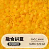 Pindoboo 2.6mm Perlas de Fusión 10g Perlas 1000 Piezas Paquete de Recarga Rompecabezas Plano DIY Juguete Educativo de Manualidades